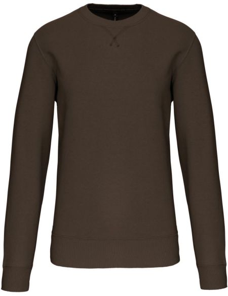 Kariban K442 dunkles Khaki-Sweatshirt aus schwerer Baumwolle