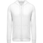 Mikina s kapucí Kariban K438 white