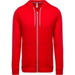 Kapuzenpullover Kariban K438 rot