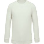 Kariban K480 Salbei-Raglan-Sweatshirt aus Bio-Baumwolle für Herren