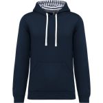Unisex-Kapuzenpullover Kariban K4013 Marine/Mariniere