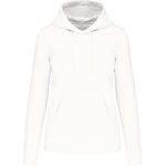 Ökologisches Damen-Sweatshirt mit Kapuze Kariban K4028 weiß