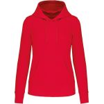 Ökologisches Damen-Sweatshirt mit Kapuze Kariban K4028 rot
