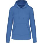 Ökologisches Damen-Sweatshirt mit Kapuze Kariban K4028, helles Königsblau