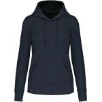 Ökologisches Damen-Sweatshirt mit Kapuze Kariban K4028 Marineblau