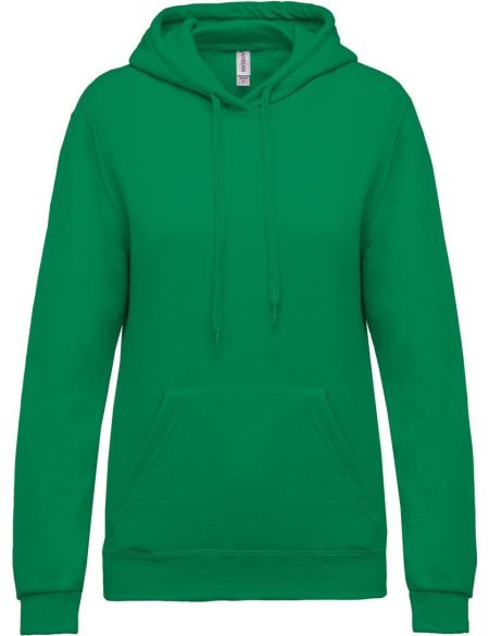 Damen-Kapuzenpullover Kariban K473 Kelly Green