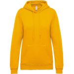 Damen-Kapuzenpullover Kariban K473 gelb