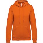 Damen Kapuzenpullover Kariban K473 orange