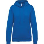 Damen-Kapuzenpullover Kariban K473 in hellem Königsblau