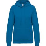 Damen Kapuzenpullover Kariban K473 Tropenblau