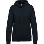 Damen Kapuzenpullover Kariban K473 Marineblau