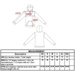 Damen-Sweatshirt mit kontrastierender Kapuze Kariban K465 schwarz/gelb