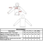 Damen-Sweatshirt mit kontrastierender Kapuze Kariban K465 Oxford-Grau/Marineblau
