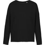 Damen-Oversize-Sweatshirt Kariban K471 schwarz
