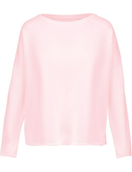 Damen-Oversize-Sweatshirt Kariban K471 in gebrochenem Weiß
