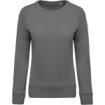 Damen-Raglan-Sweatshirt aus Bio-Baumwolle Kariban K481 Sturmgrau