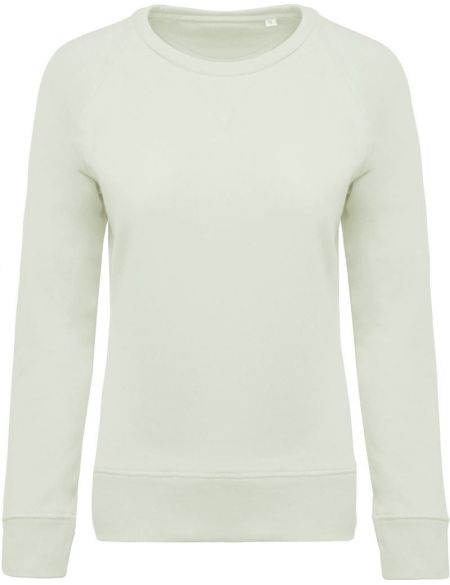 Damen-Raglan-Sweatshirt aus Bio-Baumwolle Kariban K481 Salbei