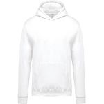 Kinder-Sweatshirt mit Kapuze Kariban K477 weiß