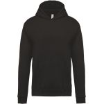 Kinder-Sweatshirt mit Kapuze Kariban K477 schwarz
