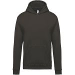 Kinder-Sweatshirt mit Kapuze Kariban K477 dunkelgrau