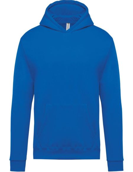 Kinder-Sweatshirt mit Kapuze Kariban K477 helles Königsblau