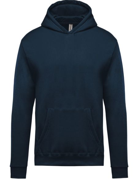Kinder-Sweatshirt mit Kapuze Kariban K477 Marine