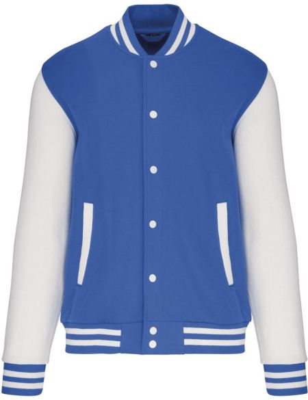 Unisex-Fleecejacke Teddy Kariban K497 hellköniglich/weiß