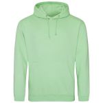 Just Hoods College Hoodie AWJH001 Apfelgrün