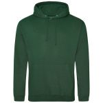 Just Hoods College Hoodie AWJH001 flaschengrün