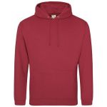 Just Hoods College Hoodie AWJH001 ziegelrot