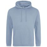 Just Hoods College Hoodie AWJH001 Staubblau