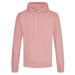 Just Hoods College Hoodie AWJH001 staubiges Rosa