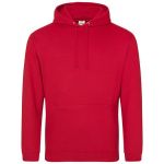 Just Hoods College Hoodie AWJH001 feuerrot