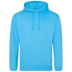 Just Hoods College Hoodie AWJH001 hawaiianisches Blau