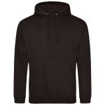 Just Hoods College Hoodie AWJH001 tiefschwarz