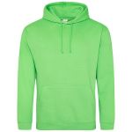 Just Hoods College Hoodie AWJH001 lindgrün