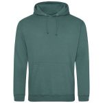 Just Hoods College Hoodie AWJH001 moosgrün