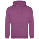 Just Hoods College Hoodie AWJH001 Pinky Purple