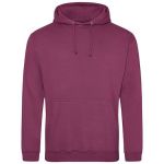 Just Hoods College Hoodie AWJH001 Pflaume