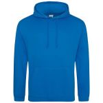 Just Hoods College Hoodie AWJH001 Saphirblau