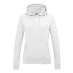 Just Hoods Damen College Hoodie AWJH001F Arktisweiß