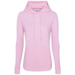 Just Hoods Damen-College-Hoodie AWJH001F Babyrosa