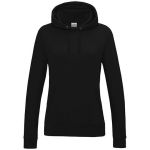 Just Hoods Damen College Hoodie AWJH001F tiefschwarz
