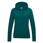 Just Hoods Damen College Hoodie AWJH001F Jade