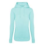 Just Hoods Damen College Hoodie AWJH001F pfefferminz