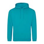 Just Hoods College Hoodie AWJH001 lagunenblau