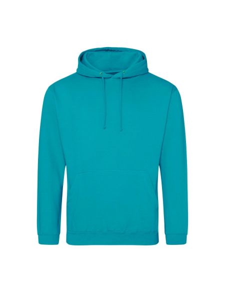 Just Hoods College Hoodie AWJH001 lagunenblau