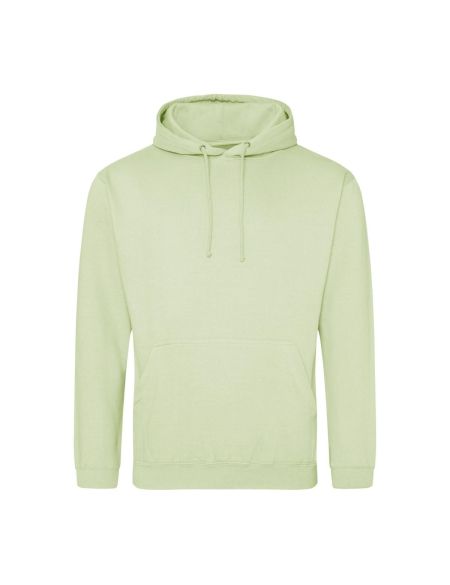 Just Hoods College Hoodie AWJH001 Pistaziengrün