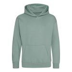 Kinder-Sweatshirt Just Hoods Kids' Hoodie AWJH001J staubiges Grün