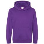 Just Hoods Kinder-Hoodie AWJH001J lila